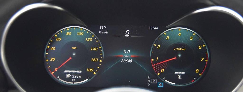 used 2022 Mercedes-Benz AMG GLC 43 car, priced at $40,998