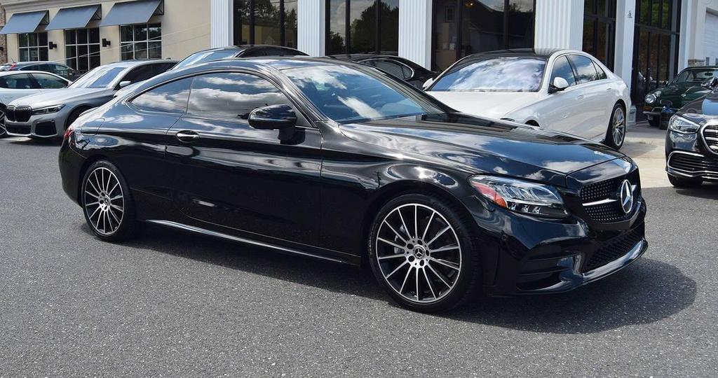 used 2021 Mercedes-Benz C-Class car, priced at $28,998