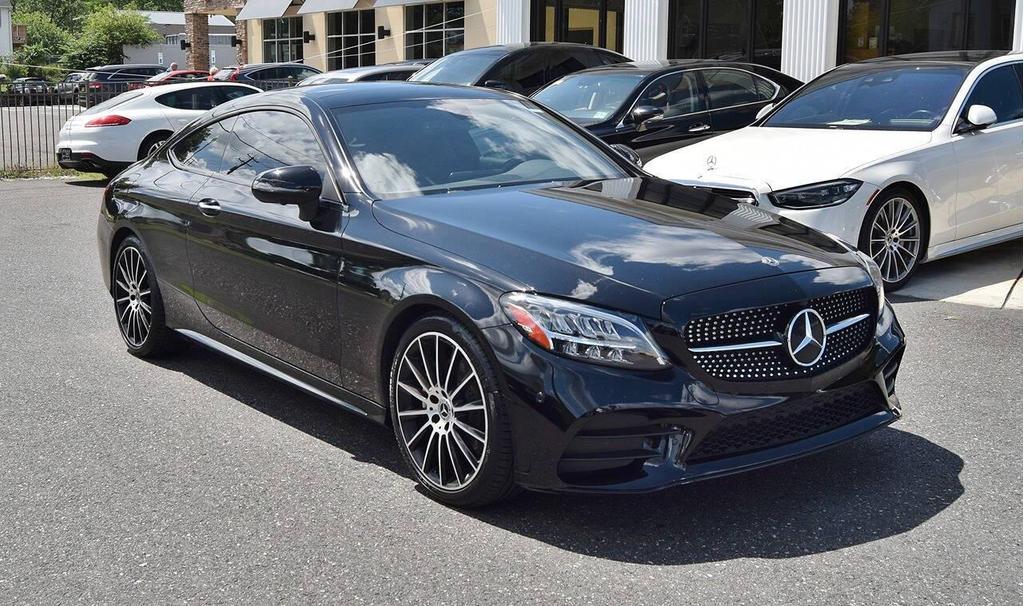 used 2021 Mercedes-Benz C-Class car, priced at $28,998
