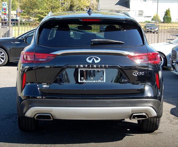 used 2021 INFINITI QX50 car, priced at $23,998