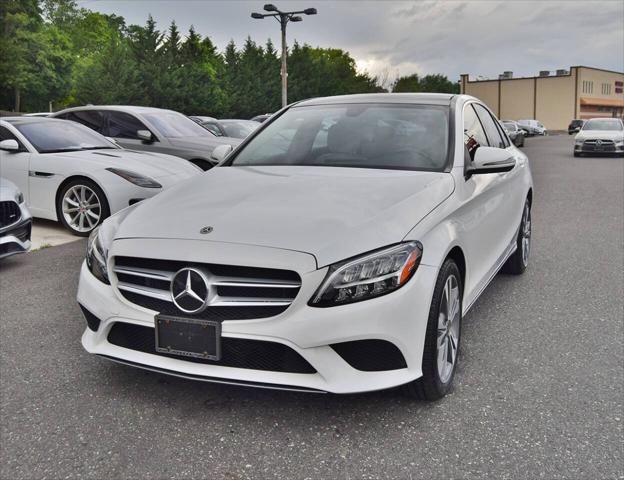 used 2021 Mercedes-Benz C-Class car, priced at $27,998