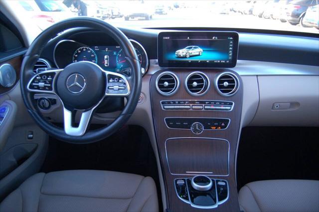 used 2021 Mercedes-Benz C-Class car, priced at $28,498