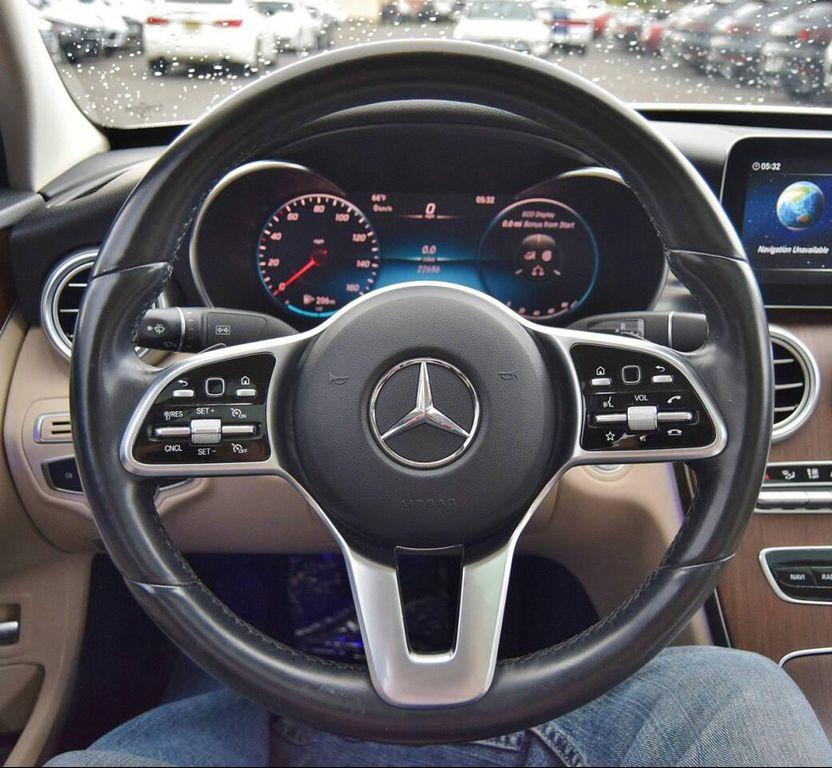 used 2021 Mercedes-Benz C-Class car, priced at $28,998