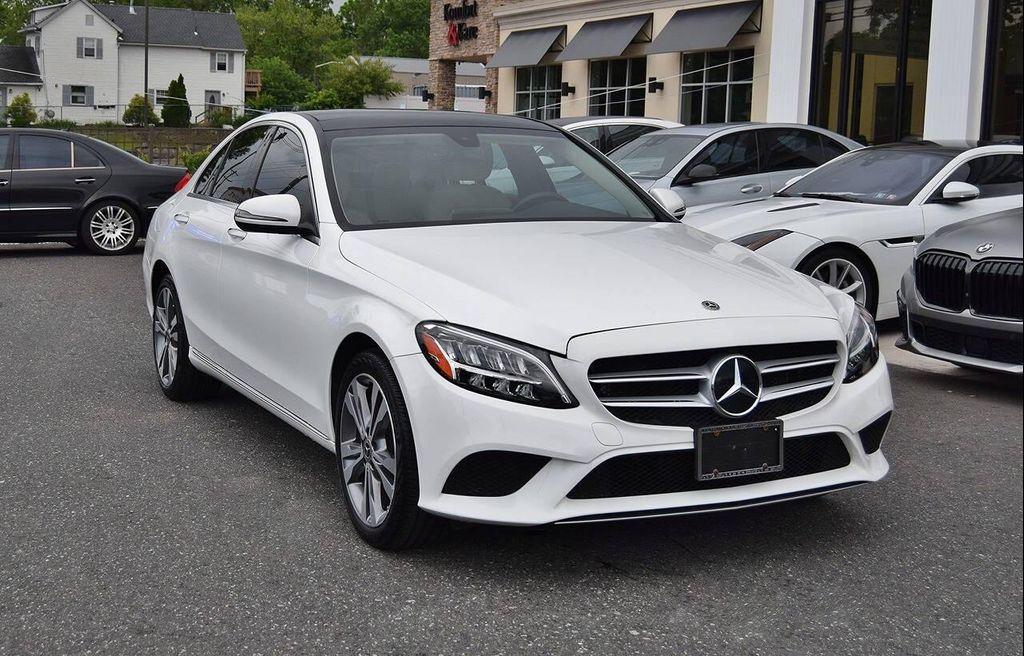 used 2021 Mercedes-Benz C-Class car, priced at $28,998