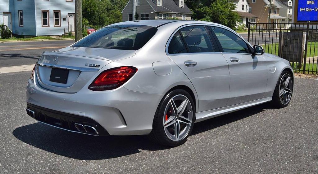 used 2020 Mercedes-Benz AMG C 63 car, priced at $50,000