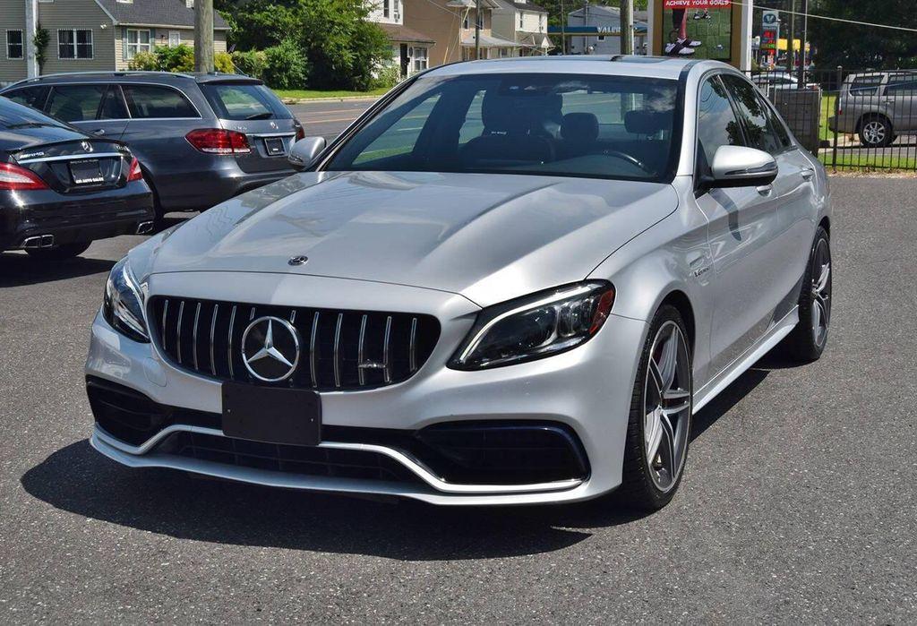used 2020 Mercedes-Benz AMG C 63 car, priced at $50,000