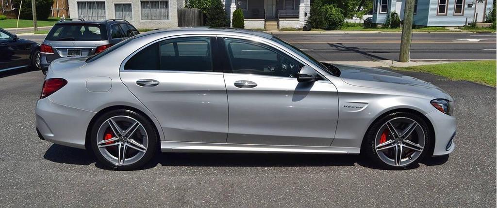 used 2020 Mercedes-Benz AMG C 63 car, priced at $50,000