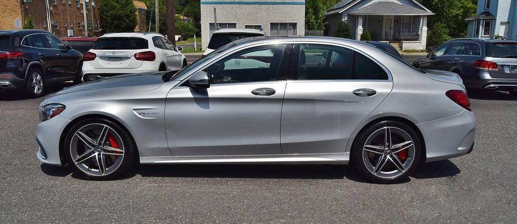 used 2020 Mercedes-Benz AMG C 63 car, priced at $50,000