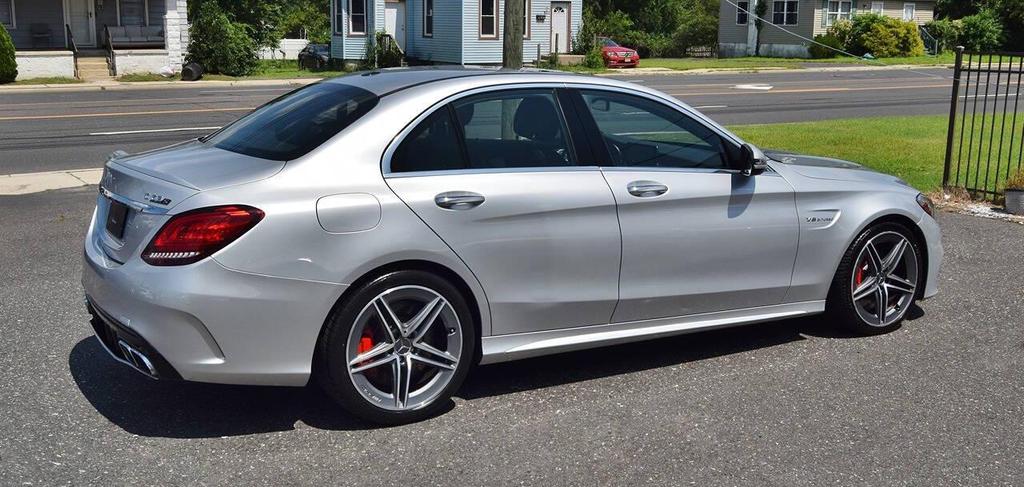 used 2020 Mercedes-Benz AMG C 63 car, priced at $50,000