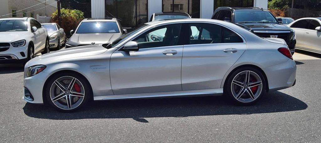used 2020 Mercedes-Benz AMG C 63 car, priced at $50,000