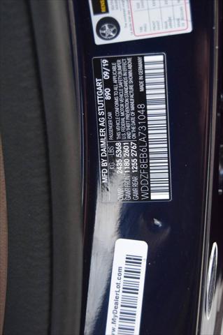 used 2020 Mercedes-Benz E-Class car, priced at $24,998