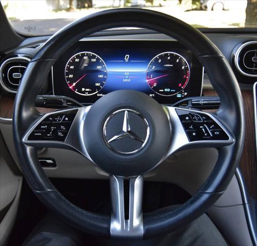 used 2022 Mercedes-Benz C-Class car, priced at $35,998