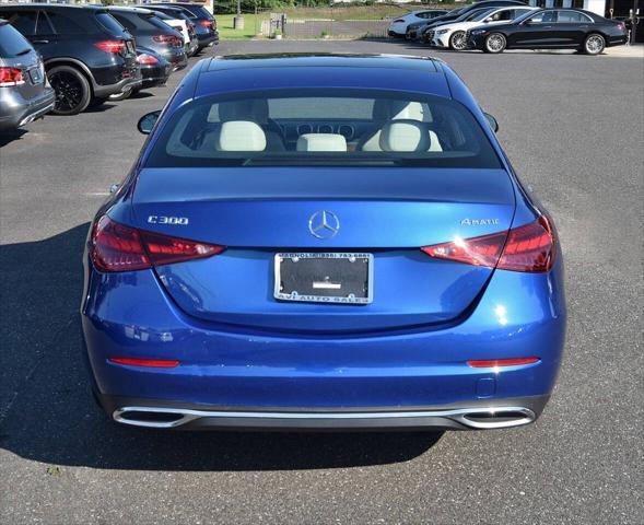 used 2022 Mercedes-Benz C-Class car, priced at $35,998