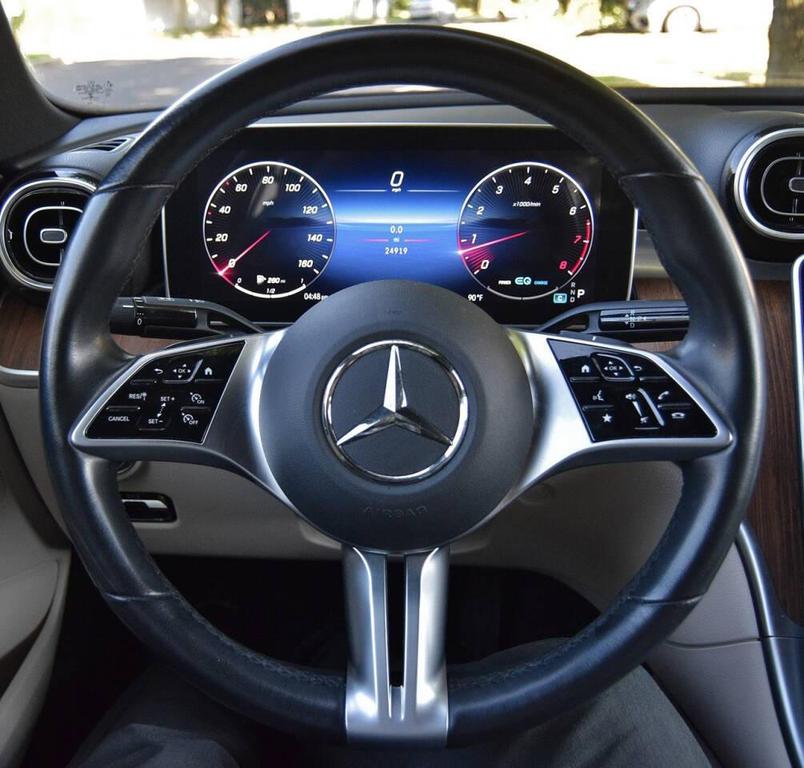 used 2022 Mercedes-Benz C-Class car, priced at $35,998