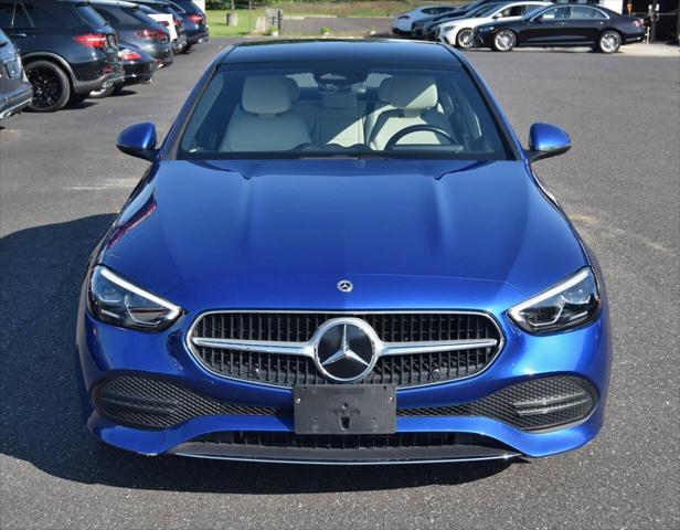 used 2022 Mercedes-Benz C-Class car, priced at $35,998