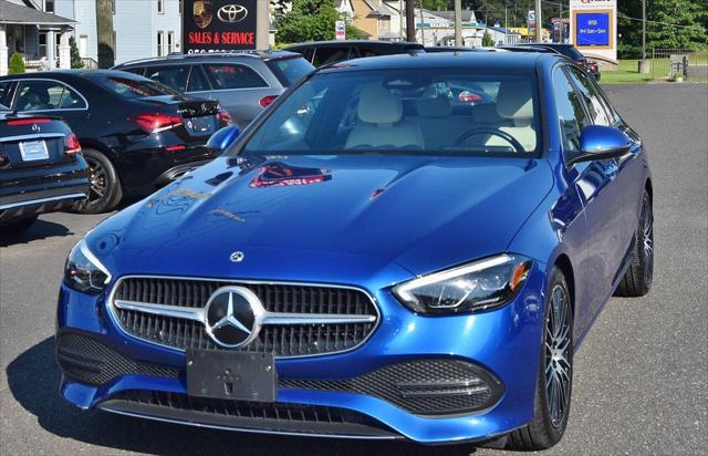 used 2022 Mercedes-Benz C-Class car, priced at $35,998