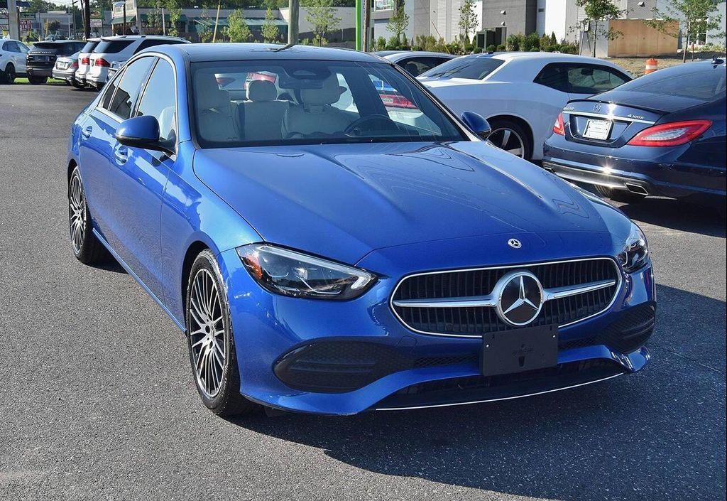 used 2022 Mercedes-Benz C-Class car, priced at $35,998