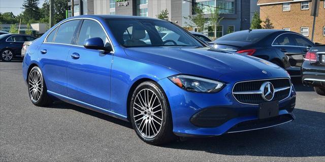used 2022 Mercedes-Benz C-Class car, priced at $35,998