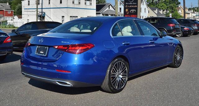 used 2022 Mercedes-Benz C-Class car, priced at $35,998