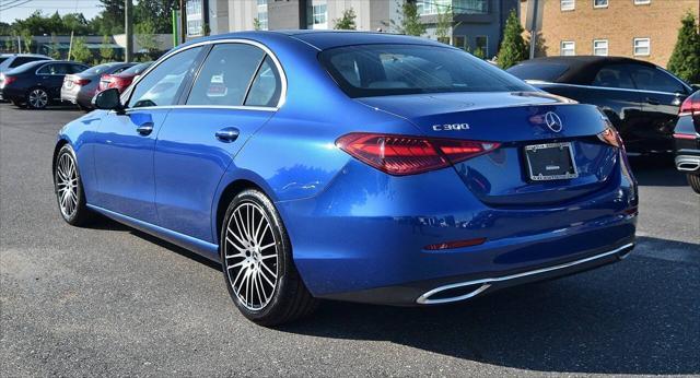 used 2022 Mercedes-Benz C-Class car, priced at $35,998