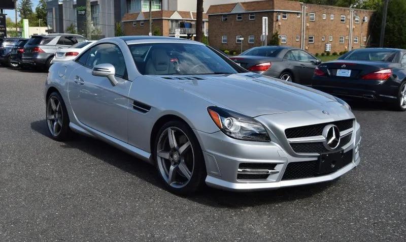 used 2015 Mercedes-Benz SLK-Class car, priced at $23,750