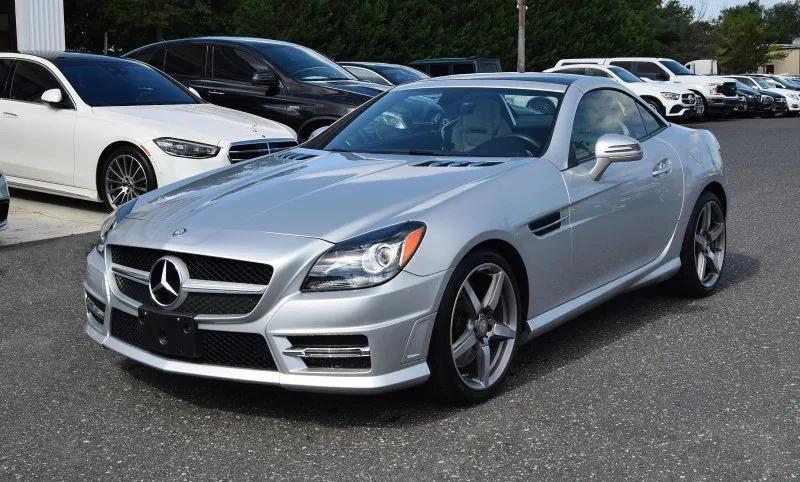 used 2015 Mercedes-Benz SLK-Class car, priced at $23,750