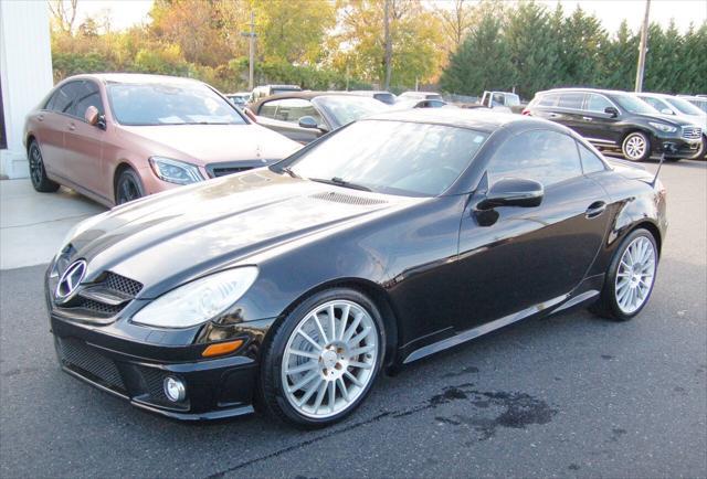 used 2009 Mercedes-Benz SLK-Class car, priced at $9,998