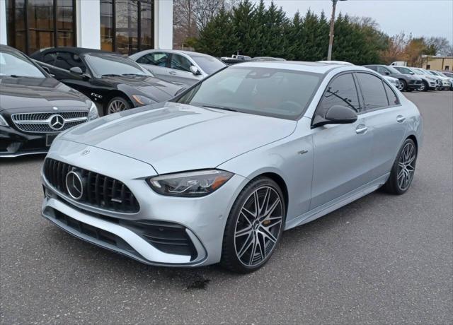 used 2023 Mercedes-Benz AMG C 43 car, priced at $47,498