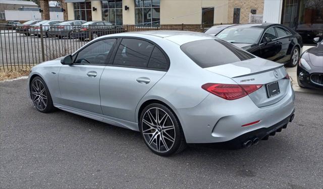 used 2023 Mercedes-Benz AMG C 43 car, priced at $47,498