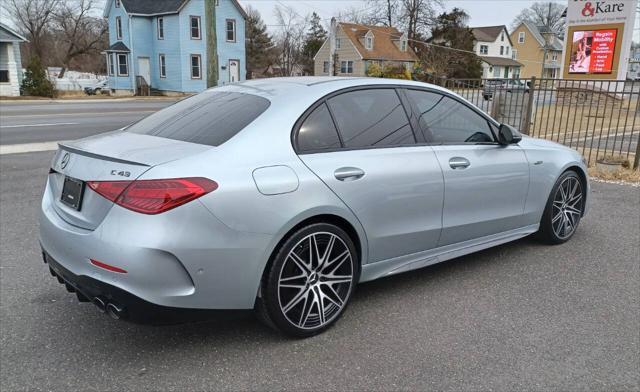 used 2023 Mercedes-Benz AMG C 43 car, priced at $47,498