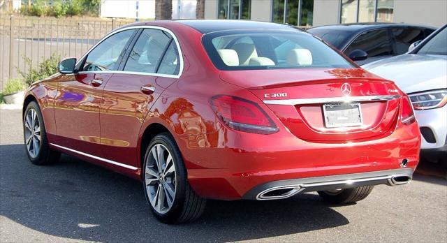 used 2021 Mercedes-Benz C-Class car, priced at $29,498