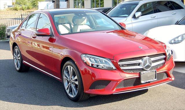 used 2021 Mercedes-Benz C-Class car, priced at $29,498