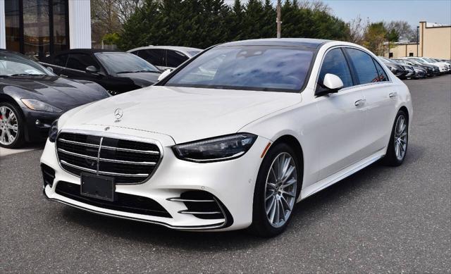used 2022 Mercedes-Benz S-Class car, priced at $73,998