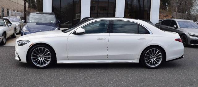 used 2022 Mercedes-Benz S-Class car, priced at $73,998