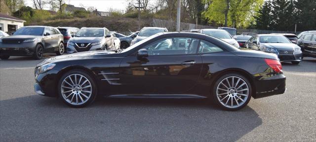 used 2020 Mercedes-Benz SL 450 car, priced at $54,998