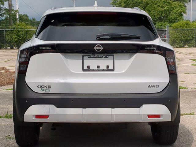 new 2025 Nissan Kicks car, priced at $24,570