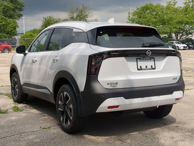 new 2025 Nissan Kicks car, priced at $24,570
