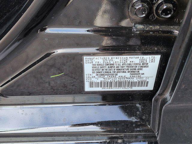 new 2025 Nissan Sentra car, priced at $23,118