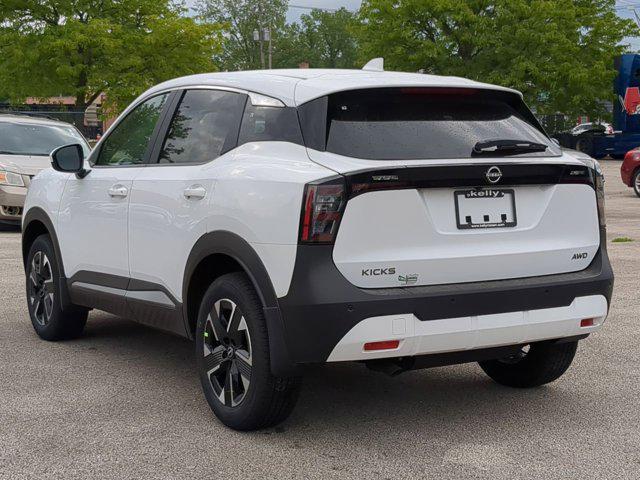 new 2025 Nissan Kicks car, priced at $26,555