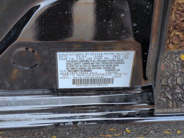 new 2025 Nissan Versa car, priced at $18,788