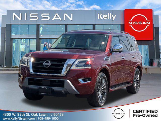 used 2022 Nissan Armada car, priced at $39,799