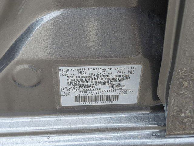 new 2025 Nissan Versa car, priced at $19,295