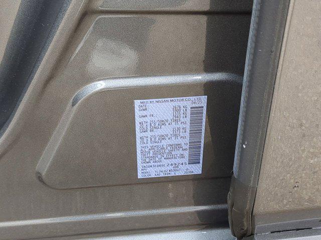 new 2025 Nissan Pathfinder car, priced at $45,555