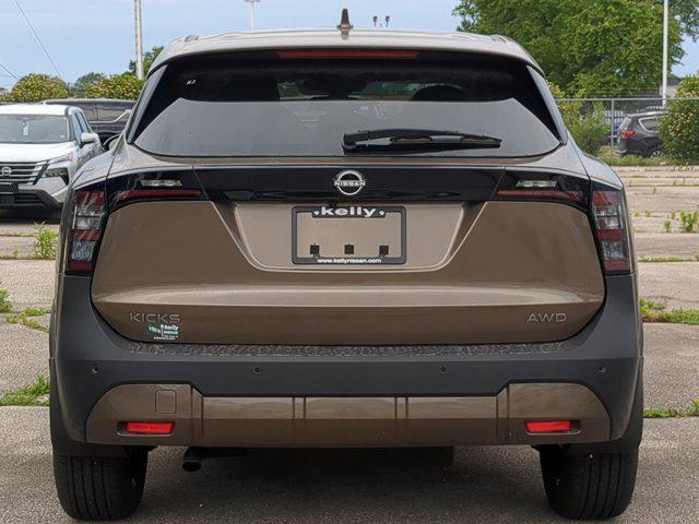 new 2025 Nissan Kicks car, priced at $26,717