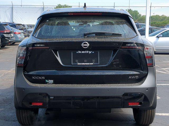 new 2025 Nissan Kicks car, priced at $24,604
