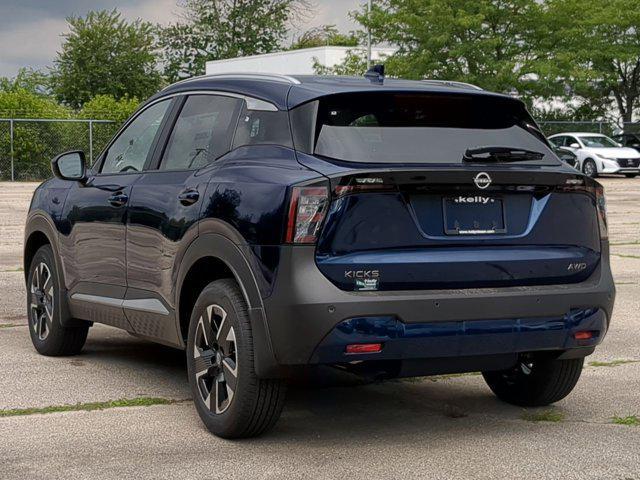 new 2025 Nissan Kicks car, priced at $26,493