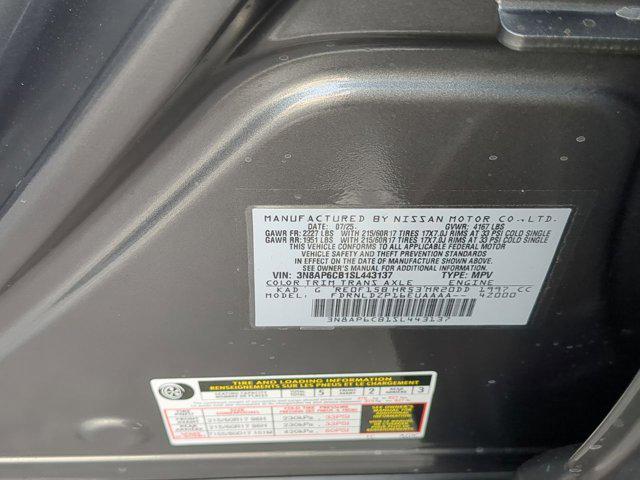 new 2025 Nissan Kicks car, priced at $24,655