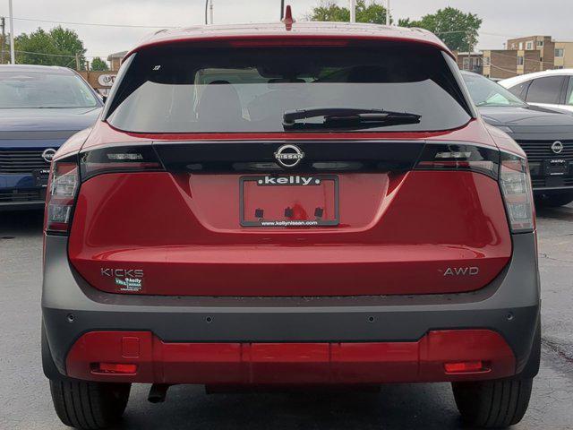 new 2025 Nissan Kicks car, priced at $27,283
