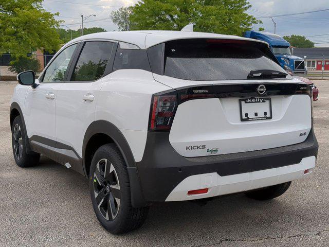 new 2025 Nissan Kicks car, priced at $26,555
