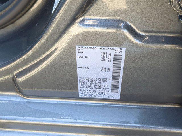 new 2025 Nissan Altima car, priced at $24,350